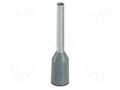 Tip: bootlace ferrule; insulated; copper; 0.75mm2; Bit len: 10mm PHOENIX CONTACT AI0.75-10GY-GB
