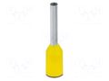 Tip: bootlace ferrule; insulated; copper; 0.25mm2; Bit len: 6mm PHOENIX CONTACT AI0.25-6YE