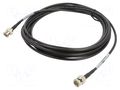 Cable; 5m; BNC male,both sides; black; straight; 0÷40°C; 75Ω 3M 1CX12-22-0S-005.0
