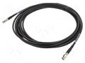 Cable; 5m; Micro BNC male,both sides; black; straight; 0÷40°C; 75Ω 3M 1CX12-33-0S-005.0