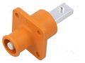 Connector: DC supply; socket; ES-100A; 1.5kV; PIN: 1; screw; 16mm2 DEGSON ELECTRONICS ESS-100A-16-BS-OR