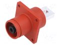 Connector: DC supply; socket; ES-350A; 1.5kV; PIN: 1; IP67; screw DEGSON ELECTRONICS ESS-350A-120-B-RD