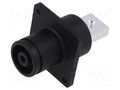 Connector: DC supply; socket; ES-350A; 1.5kV; PIN: 1; IP67; screw DEGSON ELECTRONICS ESS-350A-120-BSBK