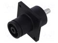 Connector: DC supply; socket; ES-350A; 1.5kV; PIN: 1; IP67; screw DEGSON ELECTRONICS ESS-350A-120-S-BK