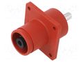 Connector: DC supply; socket; ES-350A; 1.5kV; PIN: 1; IP67; screw DEGSON ELECTRONICS ESS-350A-120-S-RD