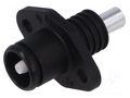 Connector: DC supply; socket; ES-50A; 1kV; PIN: 1; crimped; 6mm2 DEGSON ELECTRONICS ESS-50A-06-C-BK