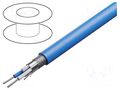 Wire; 2x1x18AWG; automatics,outdoor; stranded; Cu; Insulation: PVC BELDEN 3074F.C551000
