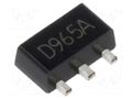 Transistor: NPN; bipolar; 30V; 5A; 0.75W; SOT89 LUGUANG ELECTRONIC 2SD965A-LGE