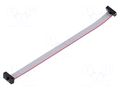 Ribbon cable with IDC connectors; IDC,both sides; 123.19mm SAMTEC FFSD05D048501N