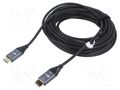 Cable; HDMI plug,both sides; PVC; HDCP 2.2,HDMI 2.1,optical GOOBAY GOOBAY-76274