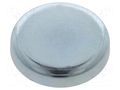 Magnet: permanent; hard ferrite; 180N; Ø: 47mm; H: 9mm; steel ELESA+GANTER GN50.1-HF-47-9