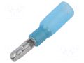 Terminal: round; male; Ø: 4mm; 1.5÷2.5mm2; crimped; for cable; blue NINIGI B06MB4E