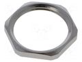 Nut; G1"; brass; Plating: nickel BM GROUP BM2465
