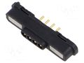 Connector Pogo Connector, 4 Pin, Male EDAC 685L0421250110E
