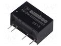 Converter: DC/DC; 1W; Uin: 3÷3.6VDC; Uout: 3.3VDC; Iout: 303mA; SIP7 AIMTEC AM1DM-0303SH60EZ