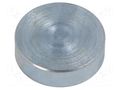 Magnet: permanent; samarium, cobalt; 60N; Ø: 16mm; H: 4.5mm; steel ELESA+GANTER GN50.1-SC-16-4.5