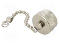 Protection cover; IP67; chain; Application: N socket GCT RFCT-N-CAP-GS-1
