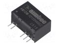 Converter: DC/DC; 1W; Uin: 10.8÷13.2VDC; Uout: -12VDC; Uout2: 12VDC AIMTEC AM1DM-1212DH60EZ