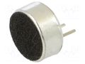 Microphone; electret; 20Hz÷20kHz; 2.2kΩ; -44dB; Ø9.7x4.5mm; 500uA Same Sky CMA-4544PF-W