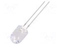 LED; green; 8mm; 8400÷10000mcd; 30°; Front: convex; 2.9÷3.4VDC OPTOSUPPLY OSPPD28B31B