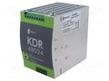 Power supply: switching; 480W; for DIN rail mounting; OUT: 1; KDR BREVE TUFVASSONS KDR-48024