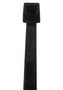CABLE TIE, REL, BLACK, 350X4.6MM, PK100 115-02300