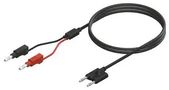 RF CABLE, PLUG-4MM PLUG, RG58C/U, 3.3FT CT4455-100