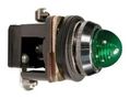 PILOT LIGHT, LED, GREEN, 30MM, 110VAC PLB3LB-110