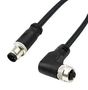 CABLE ASSY, 4P M12 PLUG-R/A RCPT, 16.4  CL4AD07M005