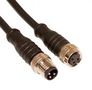 CABLE ASSY, 3P M8 PLUG-RCPT, 11.8" C83AC01M000.3