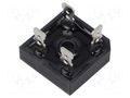 Bridge rectifier: single-phase; Urmax: 400V; If: 25A; Ifsm: 350A DC COMPONENTS GBPC2504-DC