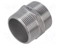 Splice terminal: nipple; male-male; max.10.5bar; Thread: G 1 1/2" GEBO 6280-112