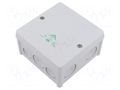 Enclosure: junction box; X: 102mm; Y: 102mm; Z: 57mm; IP66; grey; ABOX SPELSBERG ABOX-040-L