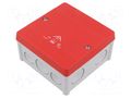 Enclosure: junction box; X: 102mm; Y: 102mm; Z: 57mm; IP66; grey; ABOX SPELSBERG ABOX-040-L/SB