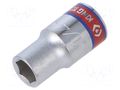 Socket; 6-angles,inch,socket spanner; HEX 1/4"; 1/4"; 24.5mm KING TONY KT-233508S