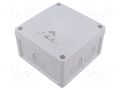 Enclosure: junction box; X: 127mm; Y: 127mm; Z: 75mm; polycarbonate SPELSBERG ABOX-PRO-060-L