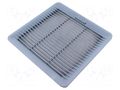 Ventilation grille; Cutout: 177x177mm; IP54; grey; UL94V-0 FINDER 7F.03.0.000.3000