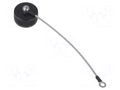 Protection cover; MIL-DTL-38999 Series III; size 15; black AMPHENOL AIR D38999/33Z15R