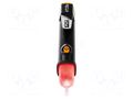 Tester: voltage indicator; VAC: 100÷1000V; IP30; black HT INSTRUMENTS HTI-HR000296