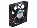 Fan: DC; axial; 24VDC; 80x80x15mm; 32.9dBA; Vapo; Out: R type SUNON MF80152V1-F99