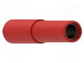 Adapter; 36A; 60V; 30VAC; red; Plating: nickel plated; 4mm ELECTRO-PJP PJPADASPM3.5-R