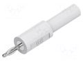 Adapter; white; 60VDC; 36A; 46mm; Type: non-insulated; 30VAC ELECTRO-PJP PJPADA204-BC