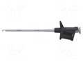 Clip-on probe; hook type; 6A; blue; Contacts: brass; 4mm; L: 158mm ELECTRO-PJP PJP6008-IEC-BL