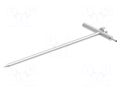 Probe: for measuring earth resistance; silver; 0.42mm ELECTRO-PJP PJP2223SMOOTH