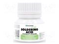 Agent: soldering acid; for difficult to tin nickel surfaces AG TERMOPASTY SOLDER-ACID-35