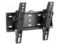 Holder; for wall mounting; 30kg; 23÷42"; black GEMBIRD WM-42T-02
