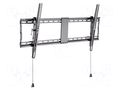 Holder; for wall mounting; 70kg; 43÷90"; black GEMBIRD WM-90T-01