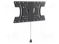Holder; for wall mounting; 30kg; 32÷65"; black; permanent GEMBIRD WM-65F-03