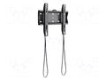 Holder; for wall mounting; 30kg; 23÷42"; black; permanent GEMBIRD WM-42F-01