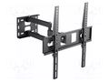 Holder; for wall mounting; 35kg; 32÷55"; black; Dim: 429x435x430mm GEMBIRD WM-55ST-03